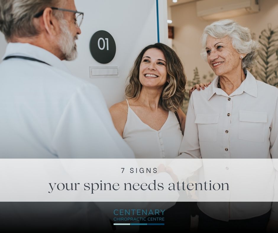 Signs Your Spine Needs Professional Attention | Centenary Chiropractic Centre