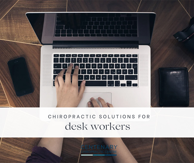 Is it my posture or my desk? Chiropractic Care Solutions on Posture for Desk Workers!