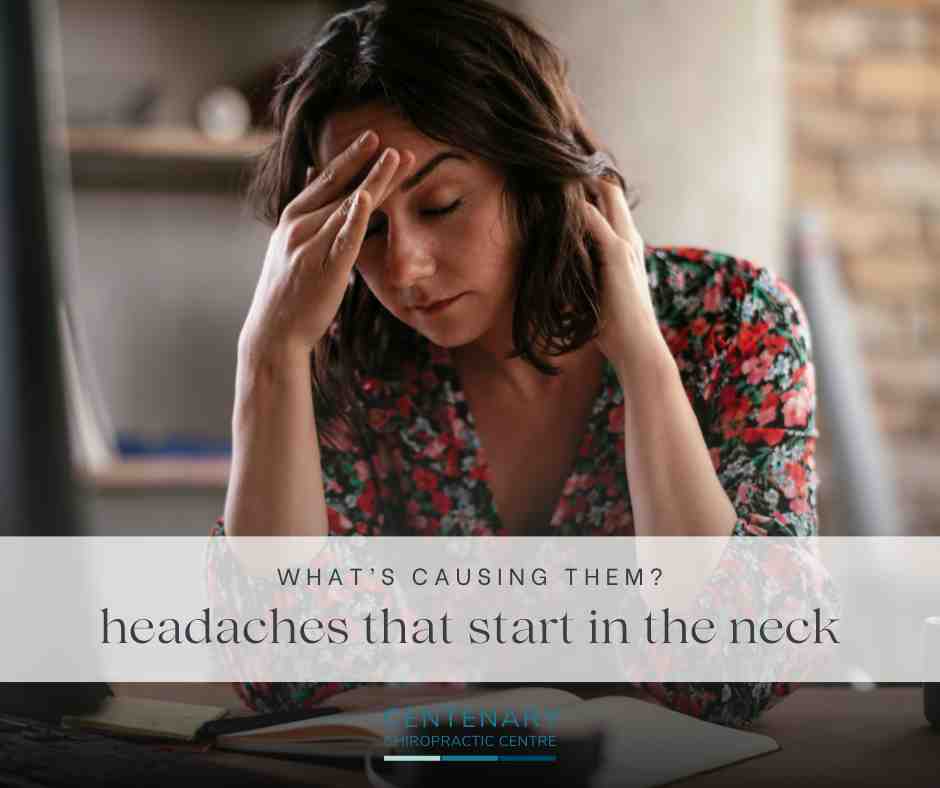 Headaches That Start in the Neck: What’s Causing Them?