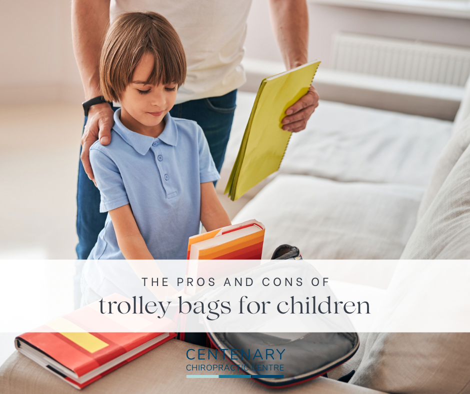 Trolley Bags for School Children: A Chiropractor’s Insight | Centenary Chiropractic Centre